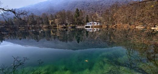 Kabardino Balkaria blue lake unusual story