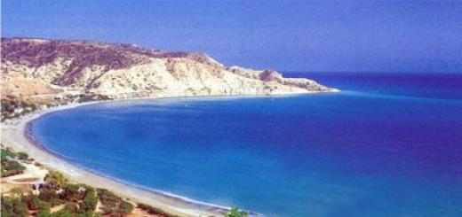 Information om Cypern: väder, tidsskillnad och vattentemperatur
