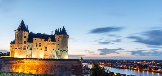 Chateau de Saumur in France: a monastery, an impregnable fortress, a palace and a luxurious prison