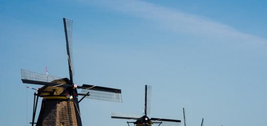 Holländska väderkvarnar