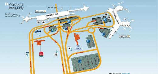 Orly airport in Paris - how to get there