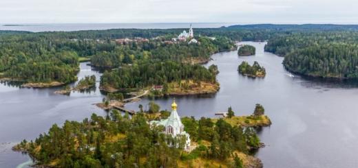 Valaam: where it is located on the world map, description of the island, attractions, photos, how to get there Route from Sortavala