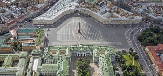 What is the building of the winter palace